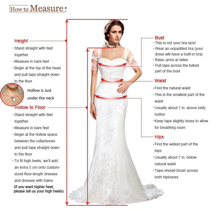 How to mesure size chart